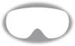 Alpina Ersatzscheibe für Skibrille