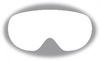 Alpina Ersatzscheibe für Skibrille