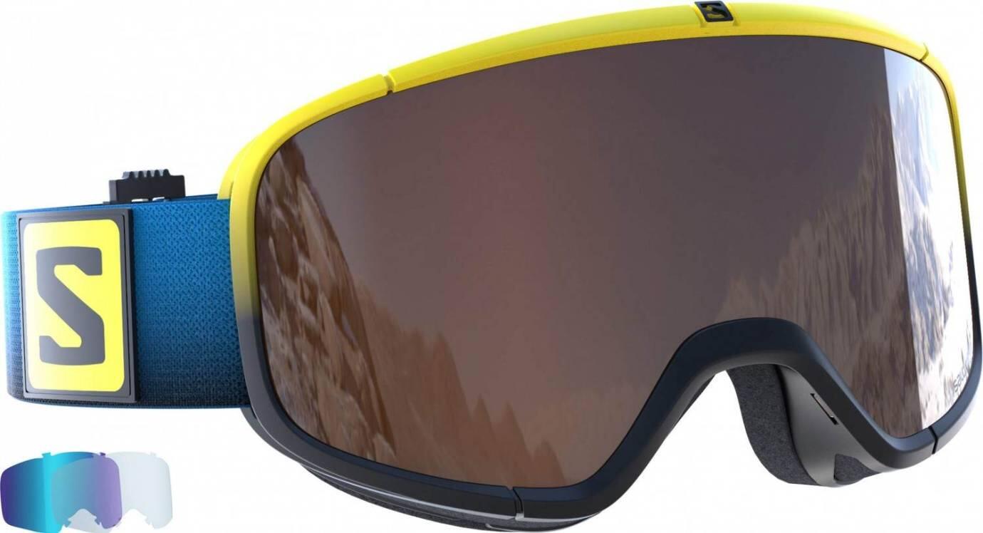 Salomon Four Seven Racing blau, Scheibe: 3 lenses allweather