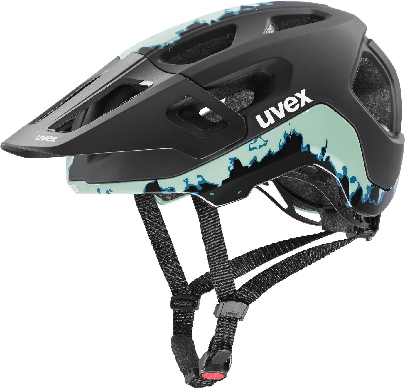 uvex React Fahrradhelm 59-61 cm 04 jade/black matt