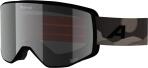 Alpina Venet Q-Lite Skibrille 832 COJ black/brown matt silver S2