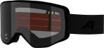 Alpina Venet Skibrille 132 black matt, Scheibe: clear (S0)