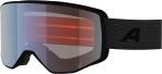 Alpina Venet M Varioflex Skibrille 231 black matt, Scheibe: blue (S1 - S3)