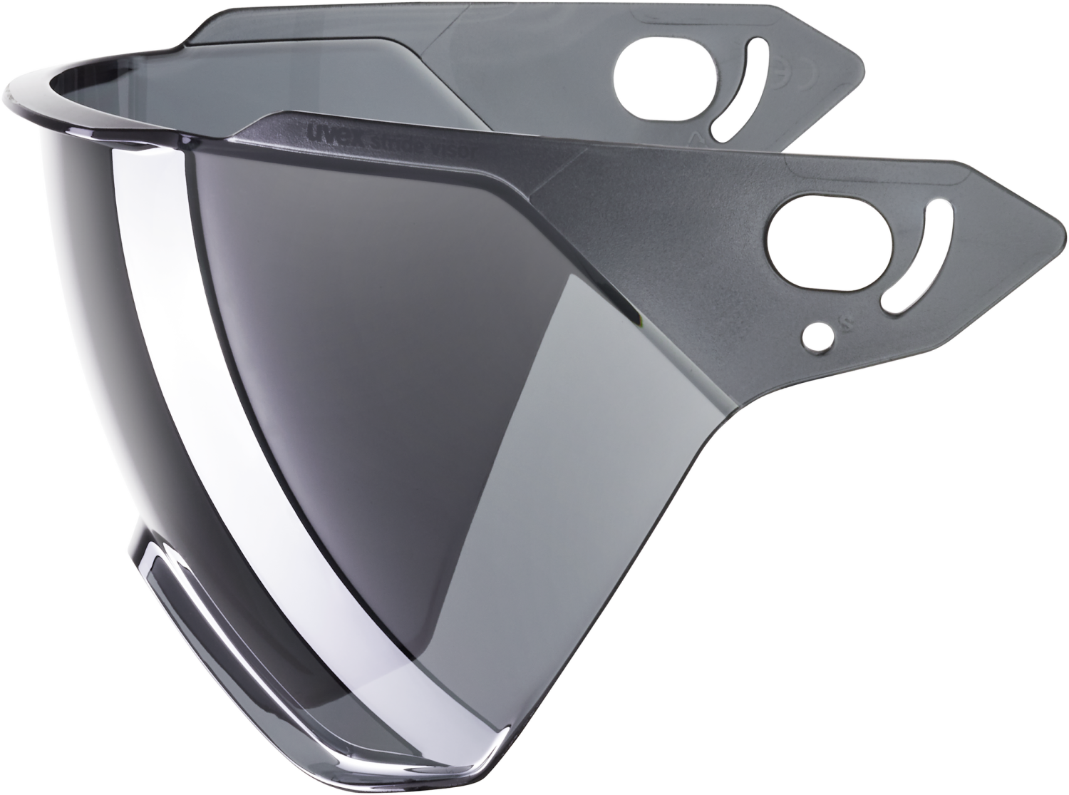uvex Stride Radhelm Ersatz-Visier (53-56 cm, 0200 litemirror silver/smoke (S3))