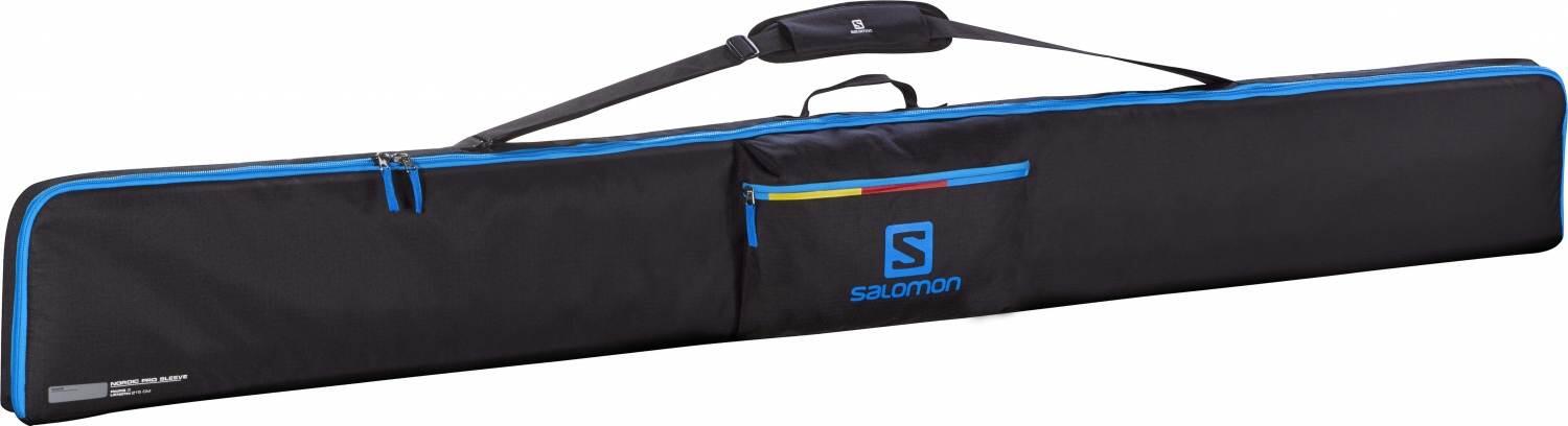 Salomon Nordic 3 Paar 215 Pro Sleeve Skitasche