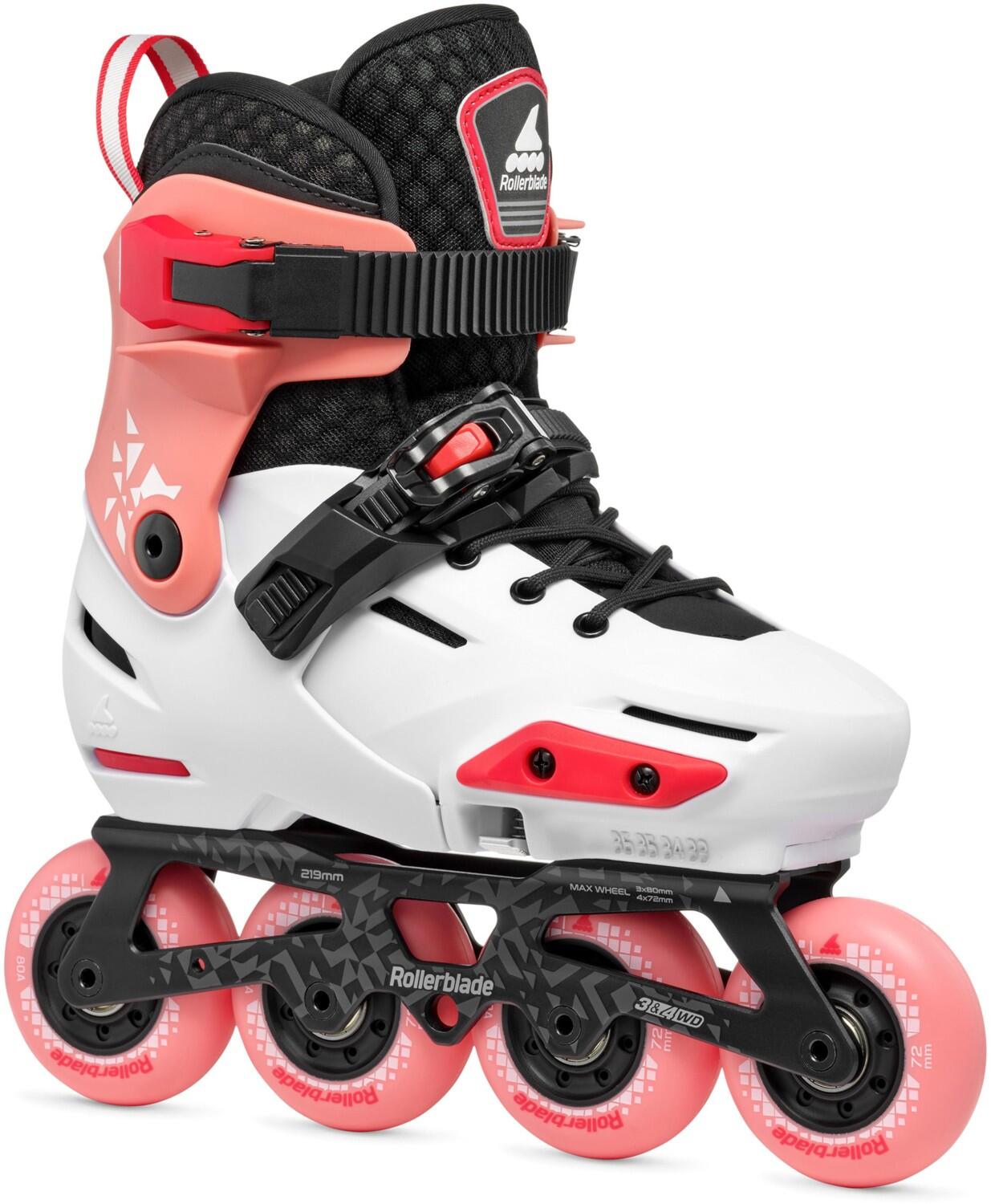 Rollerblade Apex Kids Inlineskate (33.0-36.0, platinum/coral)