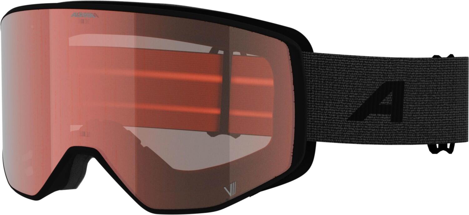 Alpina Venet Varioflex Skibrille (231 black matt, Scheibe: red (S1 - S3))