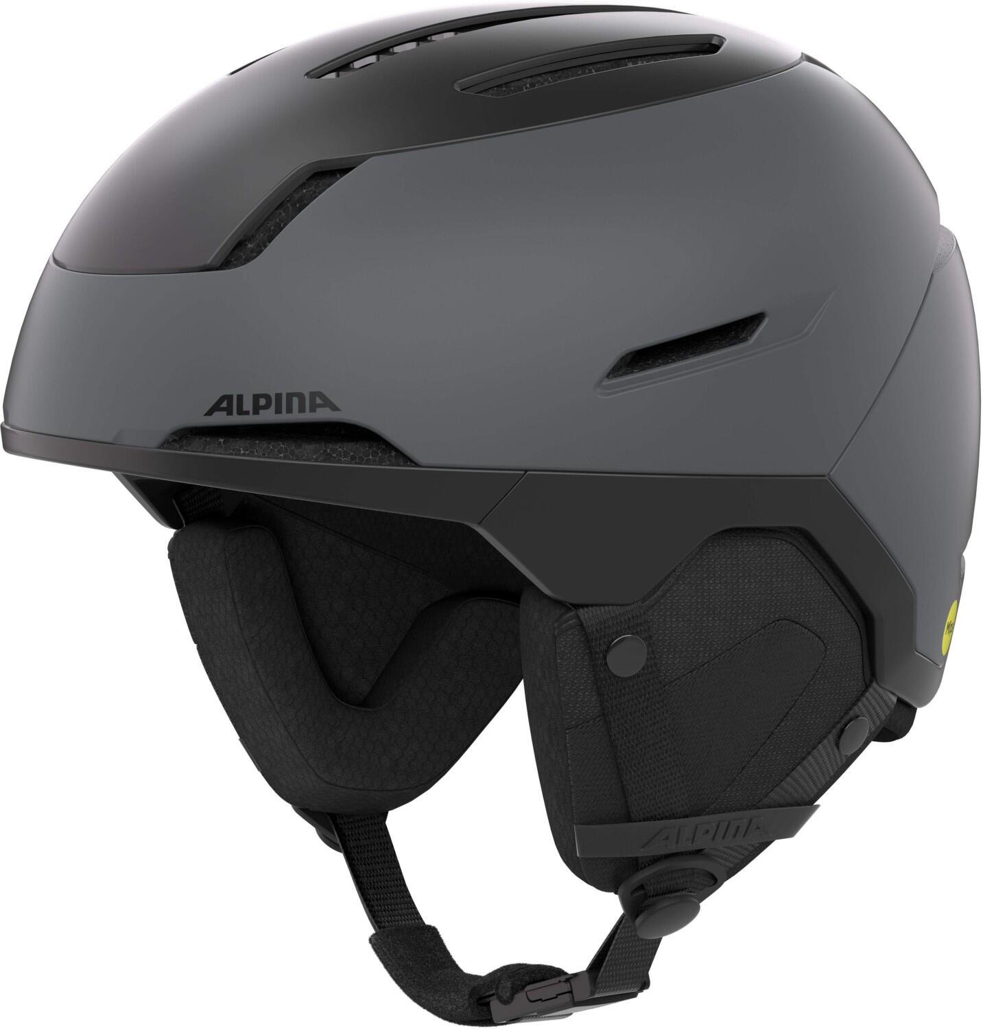Alpina Versatile Pro Mips Skihelm (52-56 cm, 35 midnight grey)