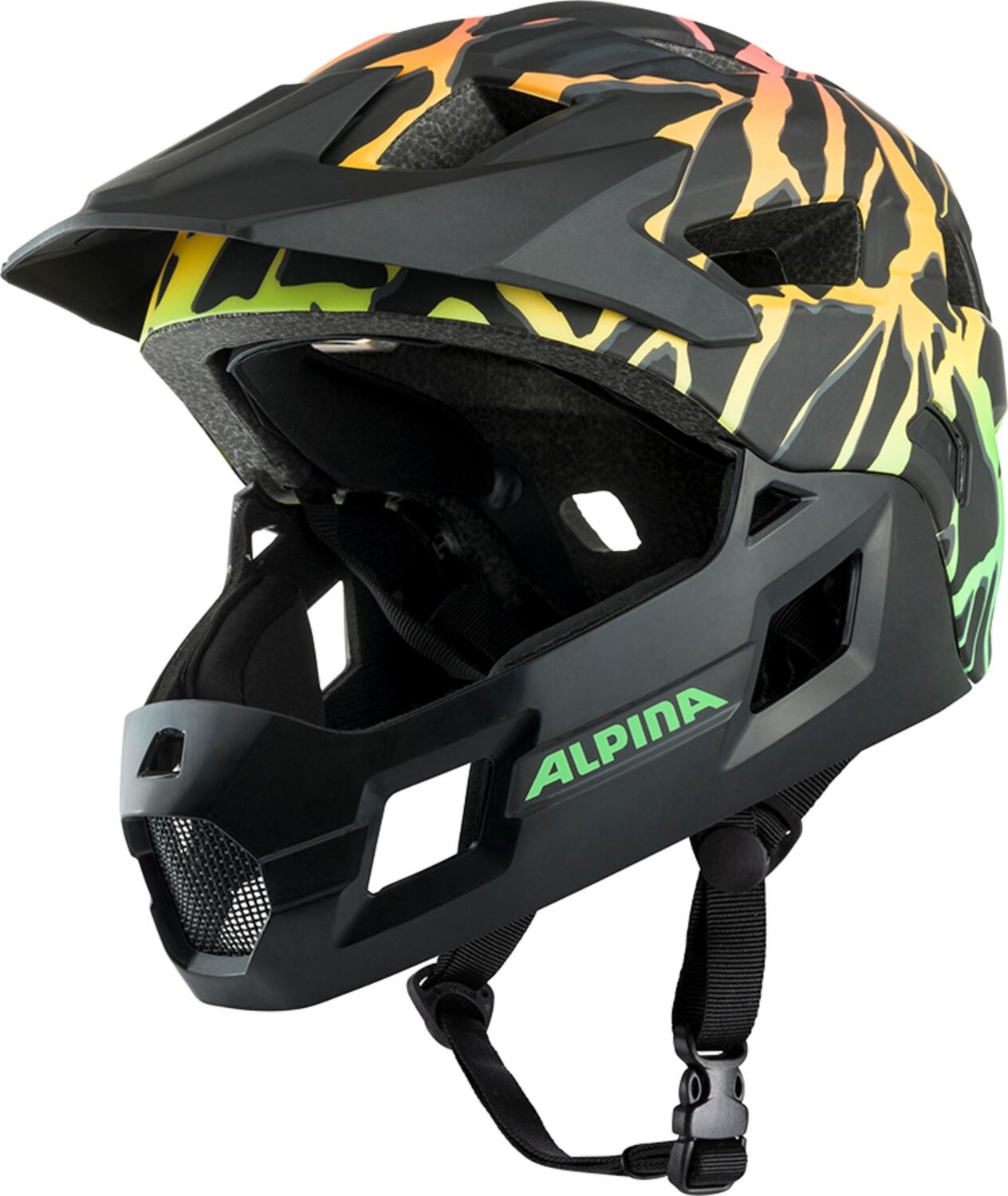 Alpina Rupi Fullface-Helm Kids