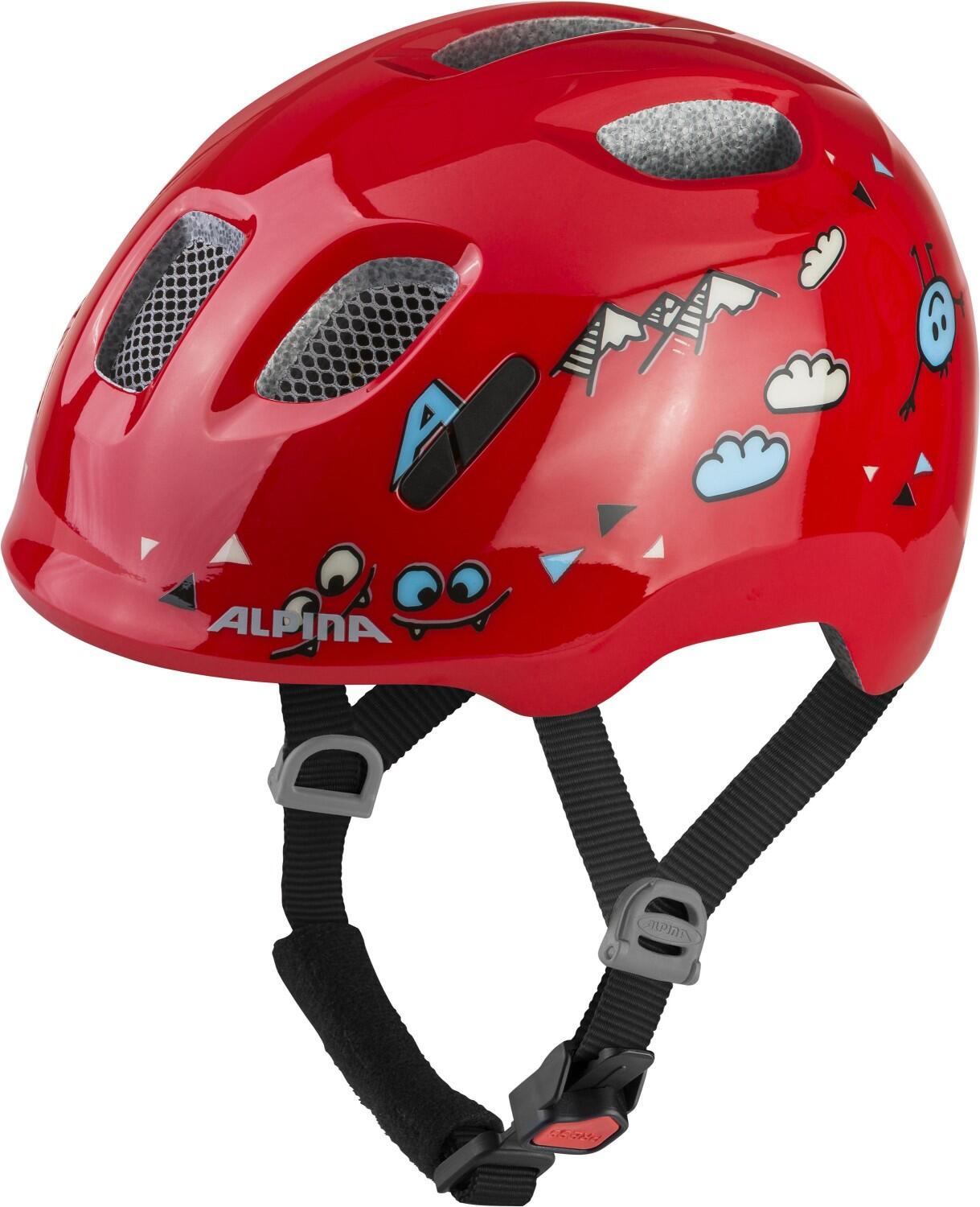 Alpina Ximo 2 Kinderfahrradhelm (45-49 cm, 33 red smile gloss)