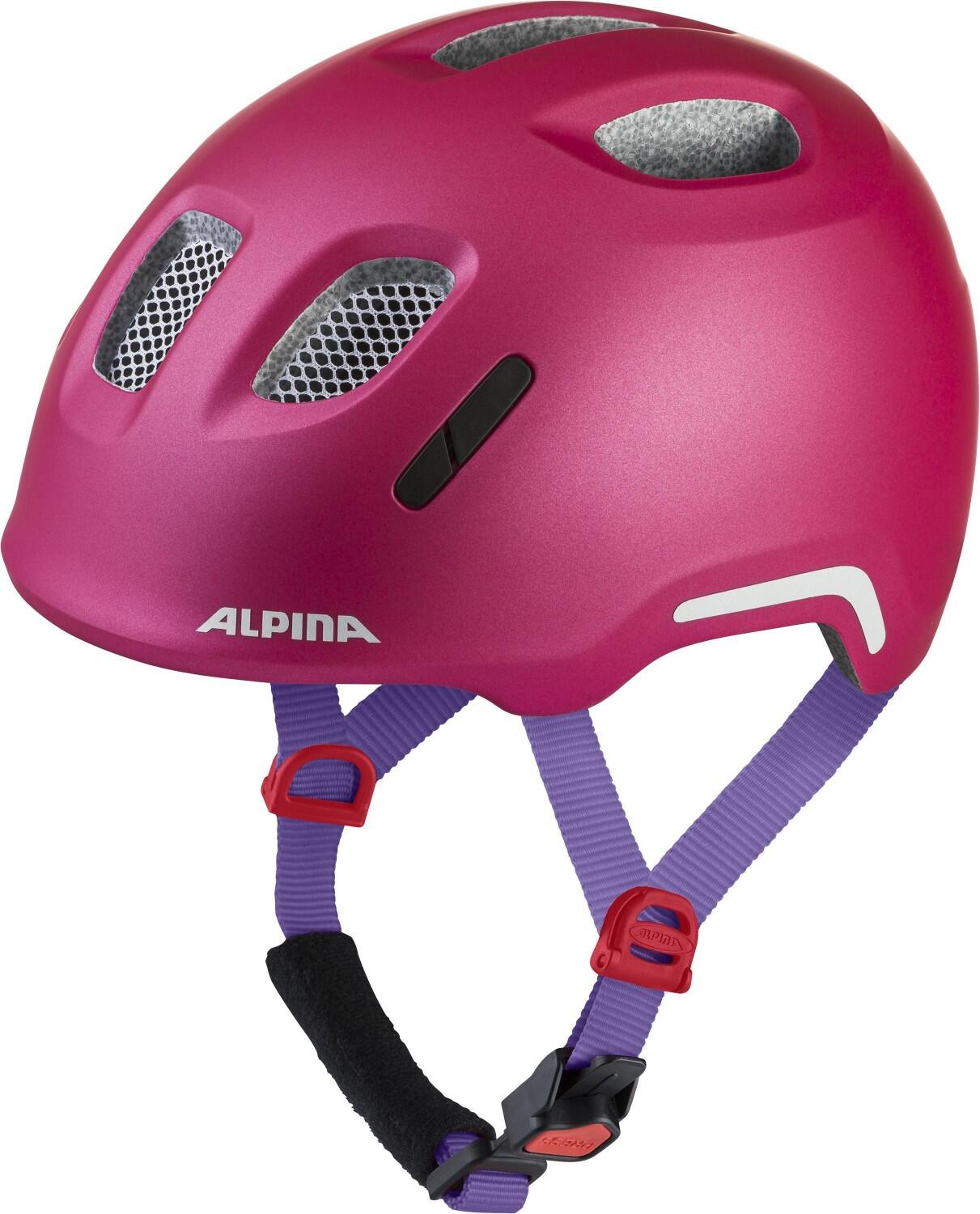 Alpina Ximo 2 Flash Kinderfahrradhelm (47-51 cm, 55 deep rose violet matt)