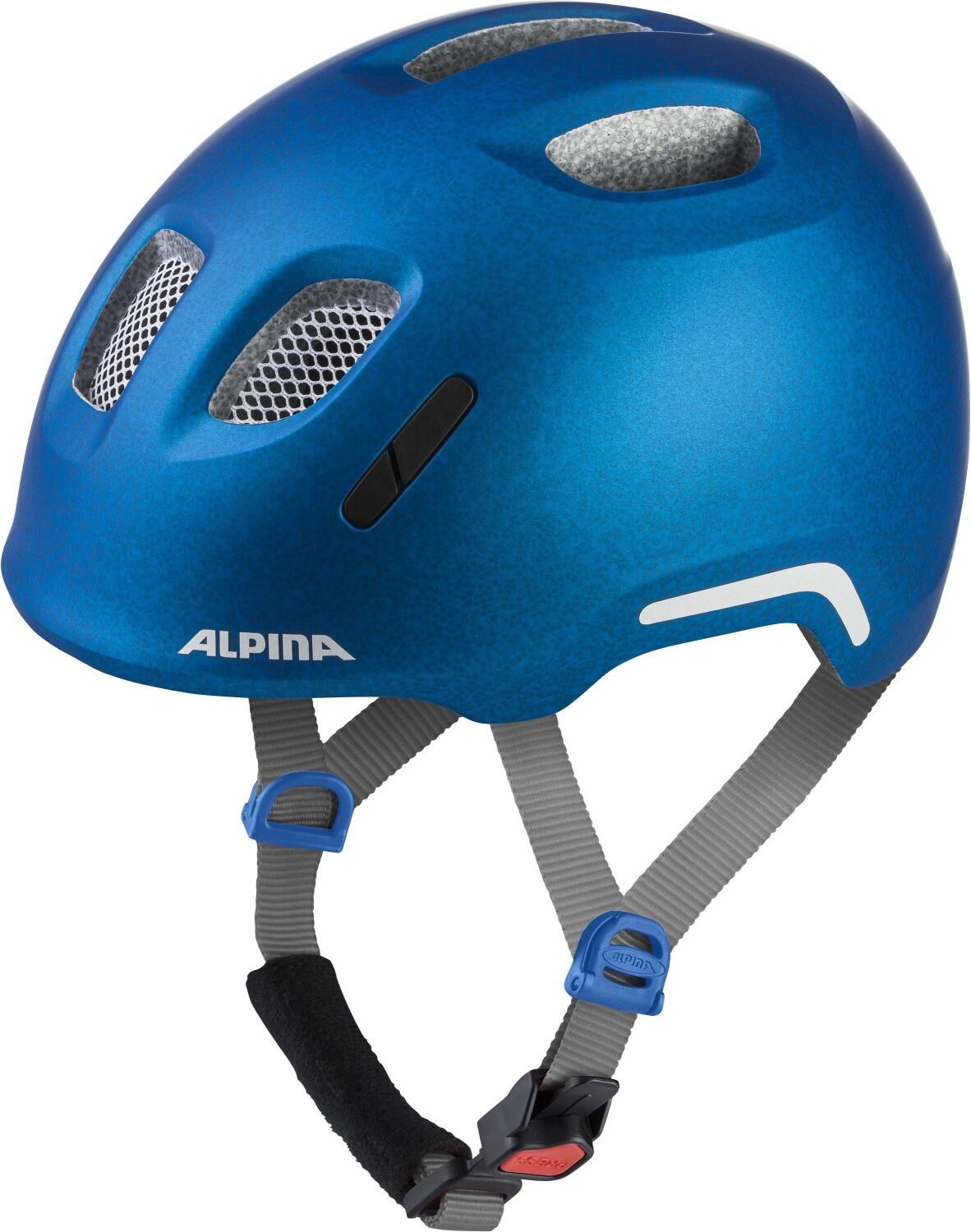 Alpina Ximo 2 Flash Kinderfahrradhelm (49-54 cm, 80 blue matt)