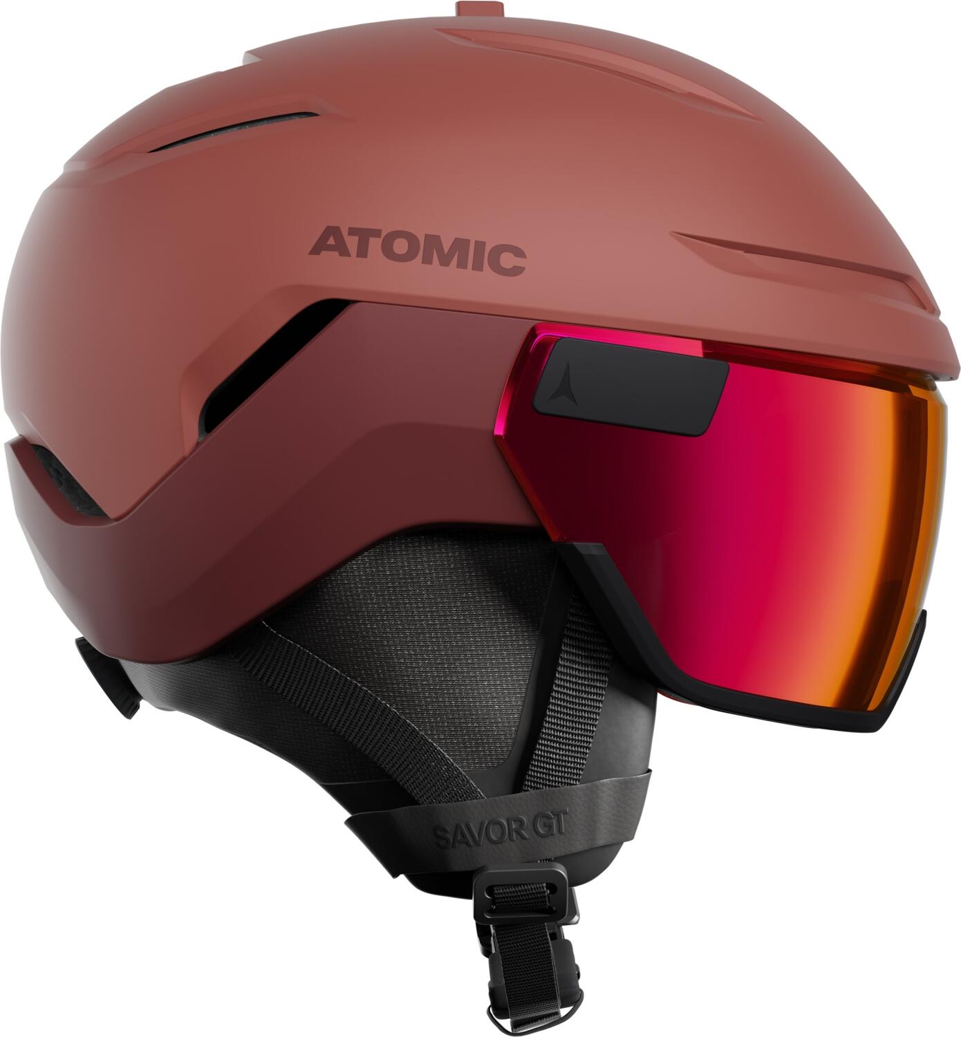Atomic Savor GT Visor HD Skihelm (59-63 cm, redwood)