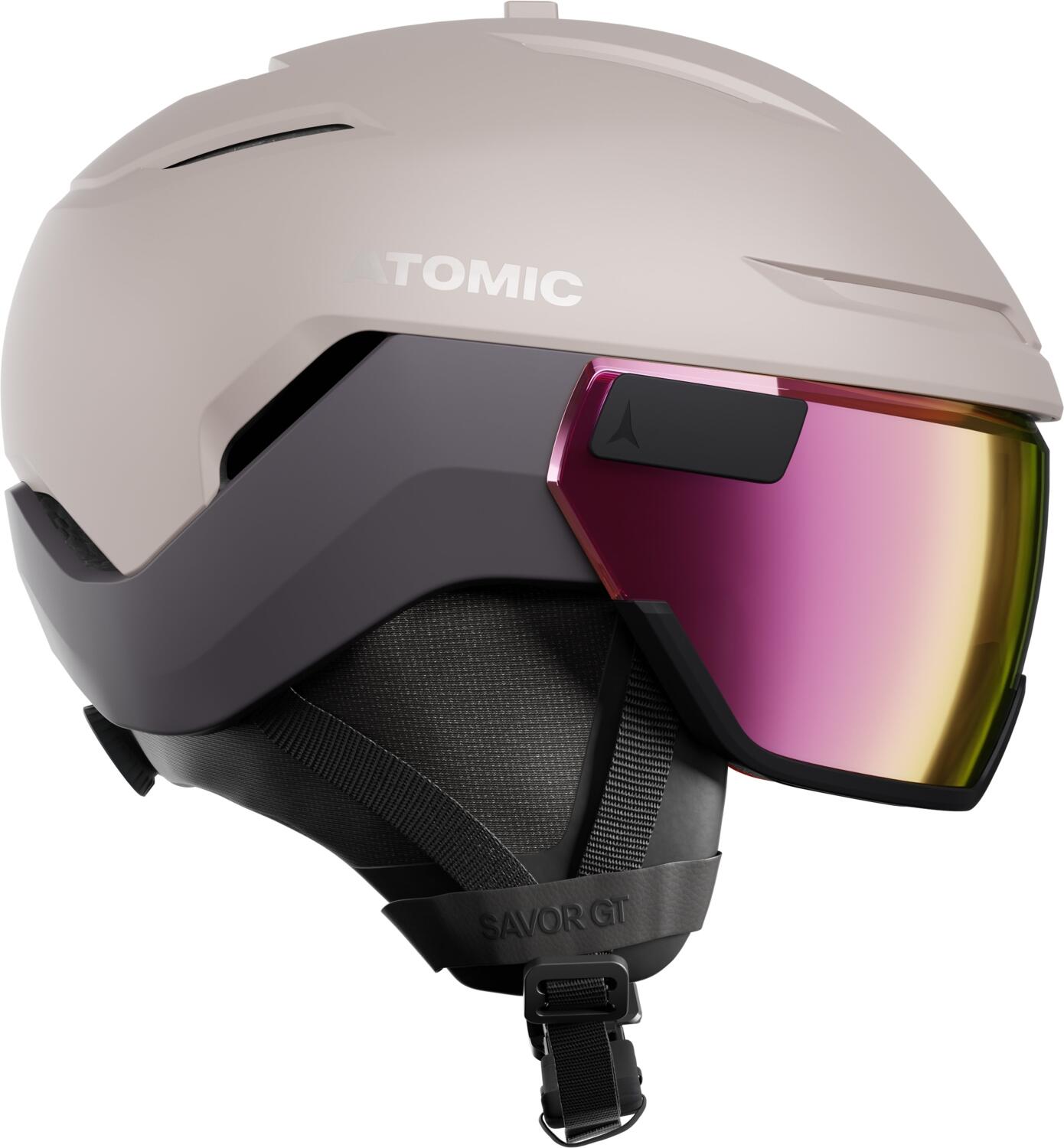Atomic Savor GT Visor HD Skihelm (55-59 cm, dust)