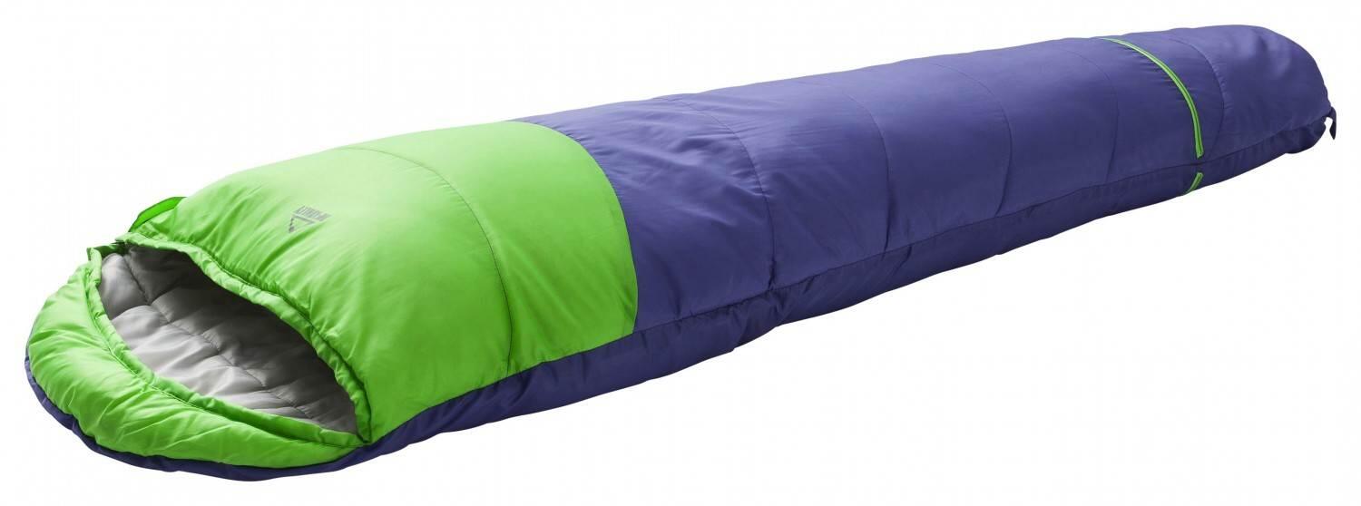 McKinley Junior EXT Mumienschlafsack (Farbe: 901 grey light/lime/purple, RV links)