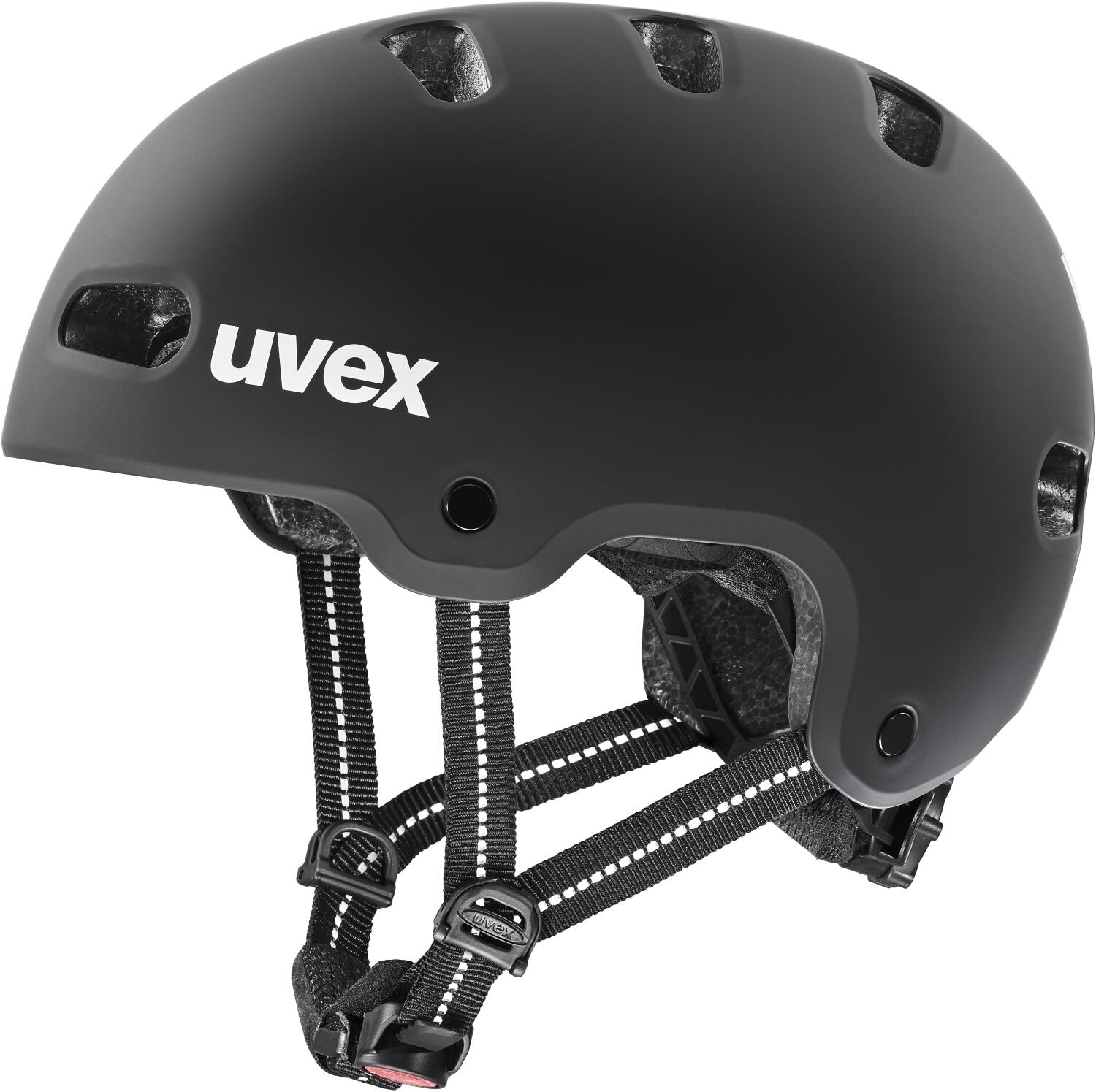 uvex Kid 4 Kinderfahrradhelm (51-55 cm, 01 black matt)