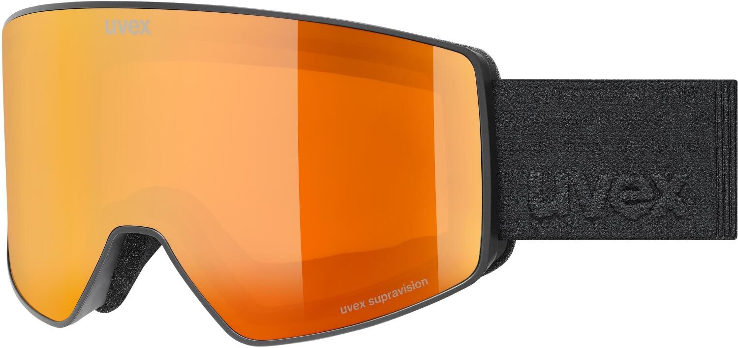 uvex Scenic FM Skibrille (2030 black matt, red /orange clear (S2))
