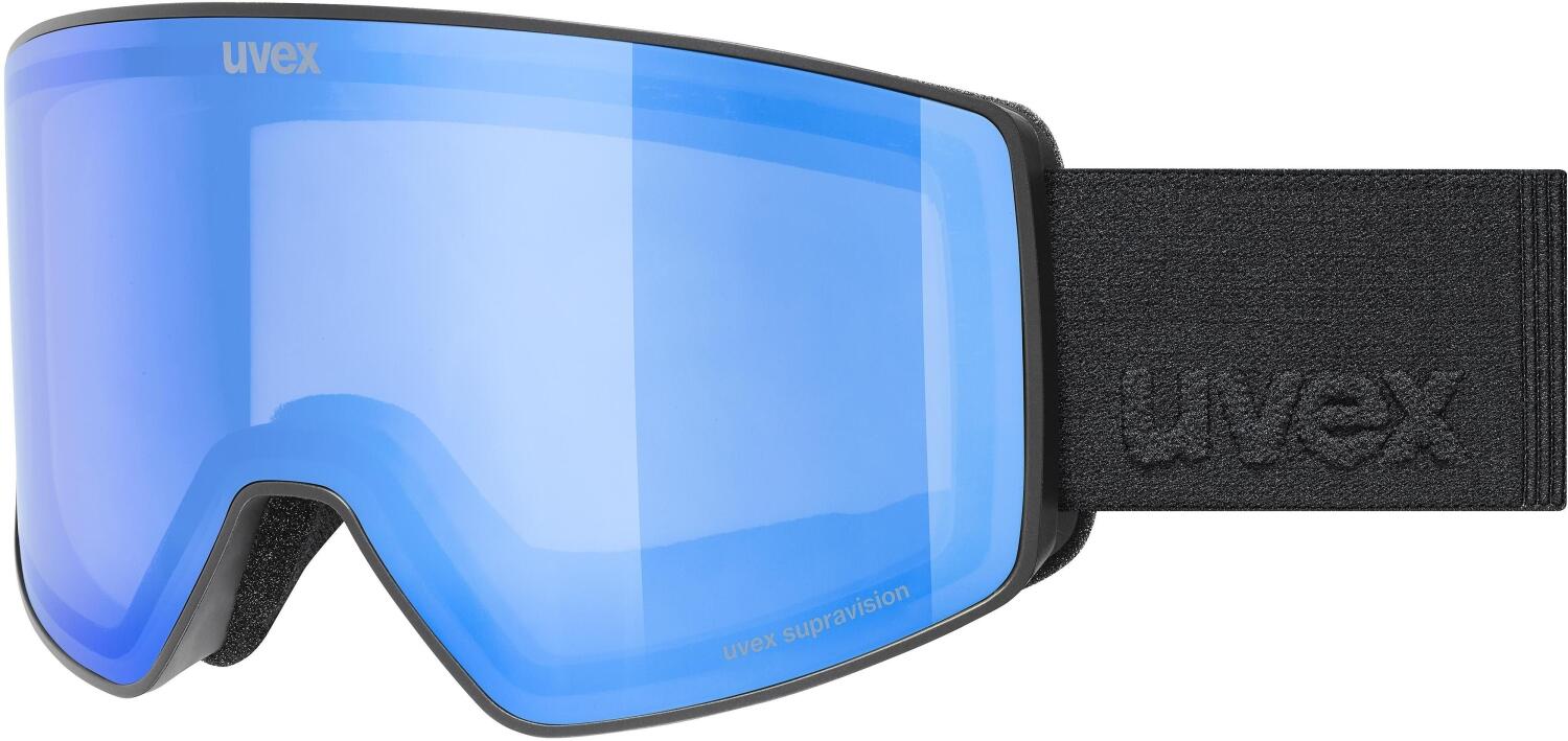 uvex Scenic FM Skibrille (2330 black matt, blue/green clear (S2))