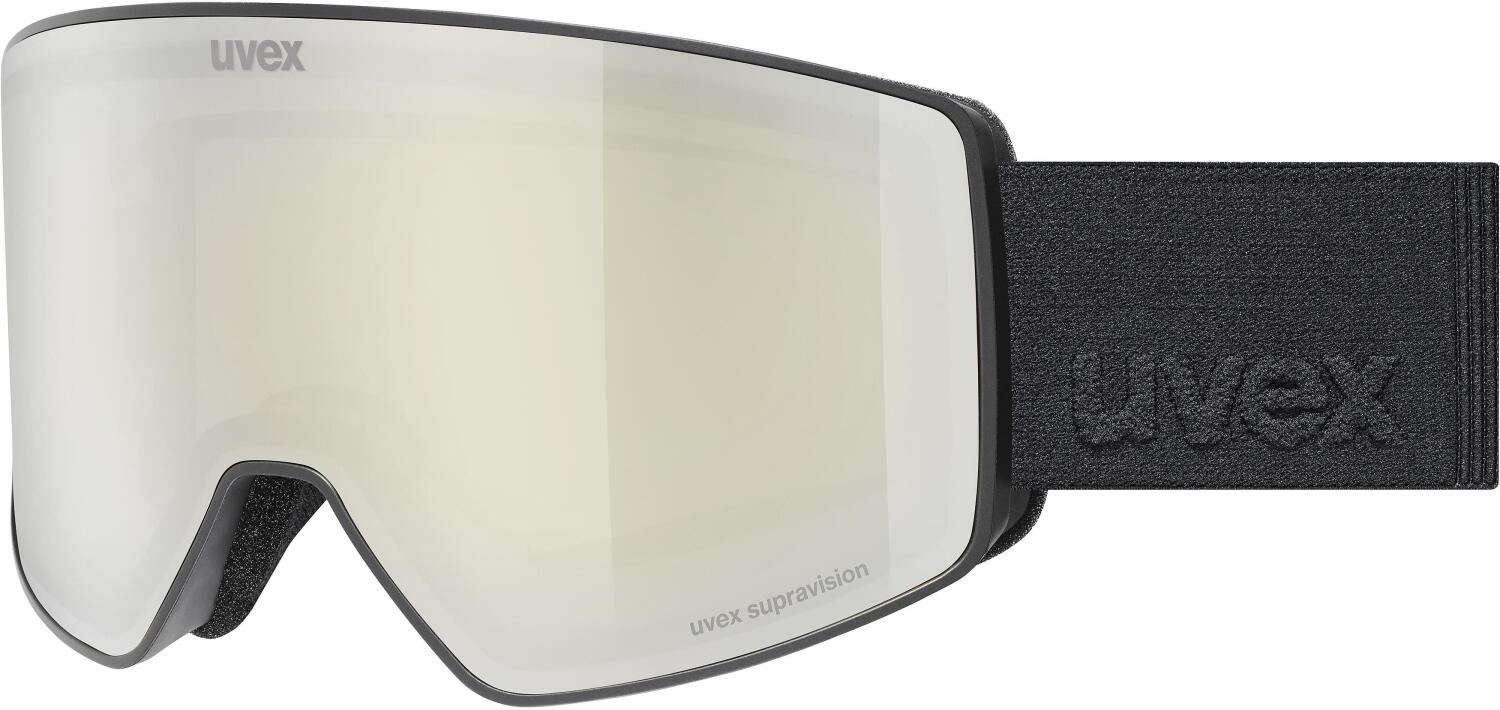 uvex Scenic FM Skibrille (2530 black matt, silver/yellow clear (S2))