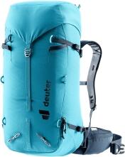 Deuter Guide 32+8 SL Damen Rucksack türkis Seitenansicht