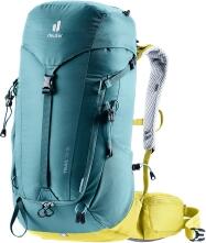 Deuter Trail 28 SL Rucksack Damen türkis gelb freigestellt