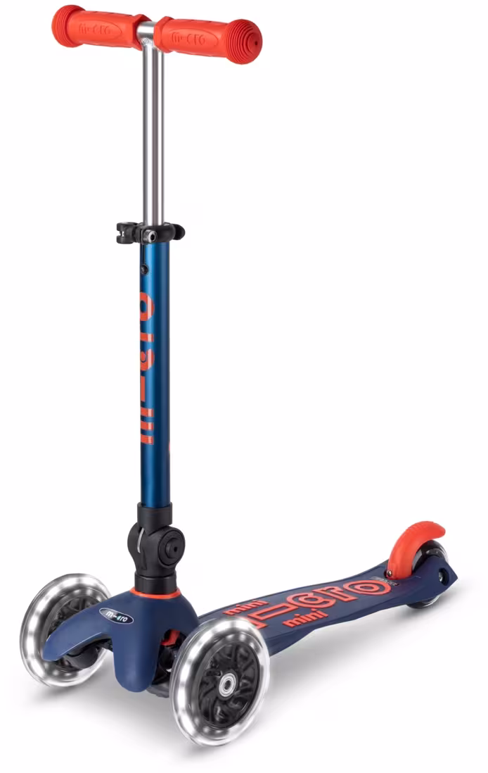 Micro Mini Deluxe Foldable LED Kinderkickboard