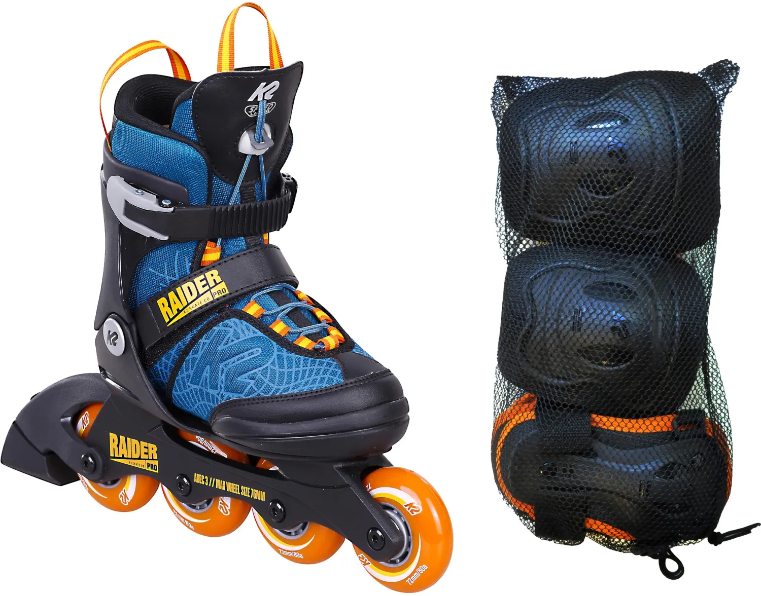 K2 Skates Raider Pro Pack Boy ...