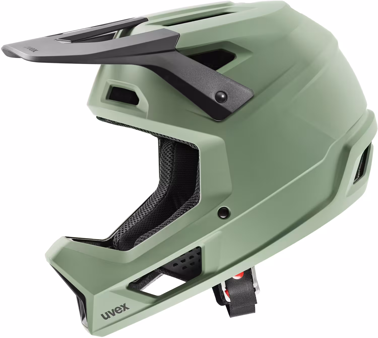 uvex Ravage Fullface Helm - 03 moss green/black matt