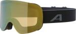 Alpina Penken Quattroflex Skibrille 832 black matt, Scheibe: gold (S2)