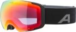 Alpina Falera MAG Q Skibrille 831 black matt red pink