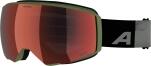 Alpina Granby 2 small Q-Lite 872 black/green matt, Scheibe: Q-Lite red (S2)