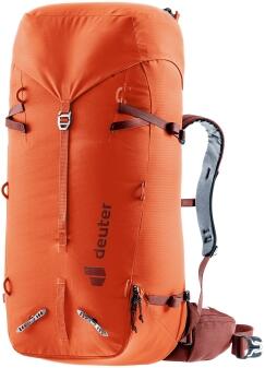 Deuter Guide 42+8 SL Damenrucksack 9513 papaya/redwood Seitenansicht