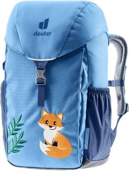 Deuter Waldfuchs 14 Kinderrucksack blau mit Fuchsmotiv