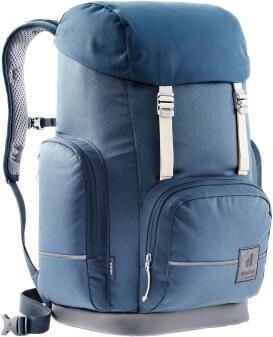 Deuter Scula Schulrucksack blau Frontansicht
