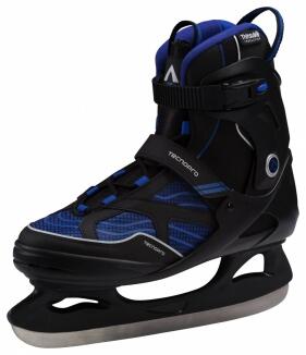 TecnoPro Hurricane M Herrenschlittschuh schwarz-blau Eishockeyschlittschuh