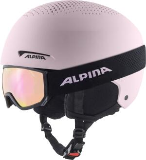 Alpina Zupo Set Skihelm + Skibrille Scarabeo