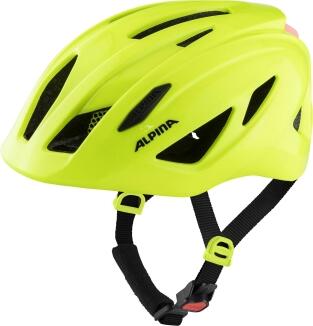 Alpina Pico Flash Kinder Fahrradhelm 50 be visible gloss
