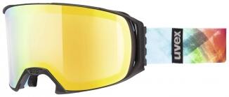 uvex Craxx Brillenträgerskibrille 2226 black mat litemirror orange/lasergold lite (S3)