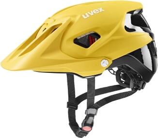 uvex Quatro integrale Fahrradhelm 56-61 cm 12 sunbee/black matt