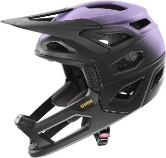 uvex revolt Fullface Helm 03 lilac/black matt
