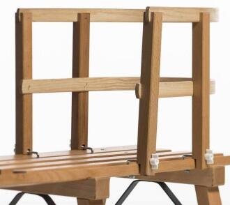 Sirch Kinderlehne Massivholz Rückenlehne aus Holz am Kinderstuhl