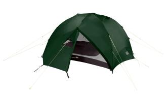 Jack Wolfskin Yellowstone III Vent Zelt grün Vorderansicht