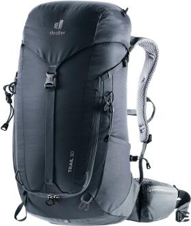 Deuter Trail 30 Wanderrucksack grau Frontansicht