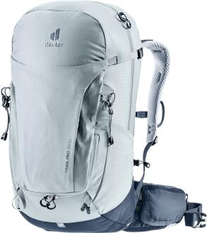 Deuter Trail Pro 30 SL Rucksack hellgrau Seitenansicht