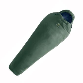 Deuter Orbit +5° Schlafsack SL Women grün geöffnet