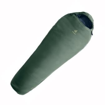 Deuter Orbit +5° Kunstfaserschlafsack Mumienschlafsack grün