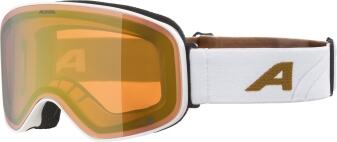 Alpina Slope Quattroflex Skibrille 811 white/gold matt