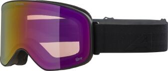 Alpina Slope Q-Lite Skibrille 832 black matt verspiegelt