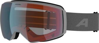 Alpina Granby 2 small Varioflex Skibrille grau rote Scheibe