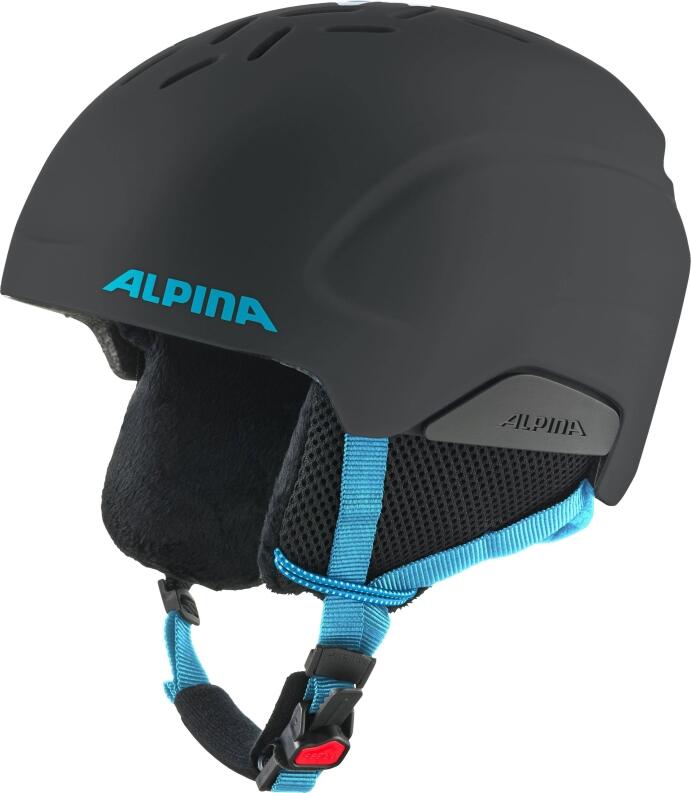 Alpina Pizi Kinder Skihelm 51-55 cm 38 black/blue matt
